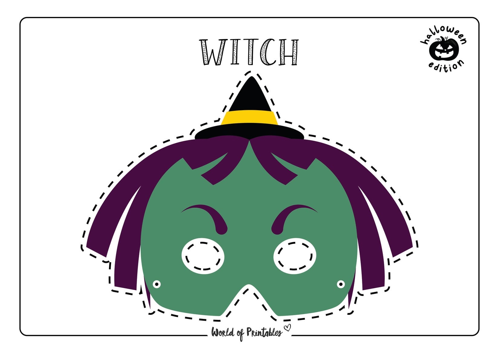 Halloween Mask Printables World Of Printables Halloween Mask Printables World Of Printables