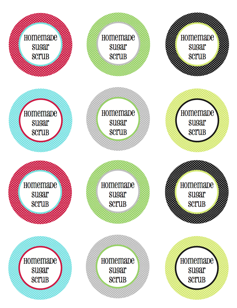 Homemade Sugar Scrub With Free Printable Tags And Labels Less Than Perfect Life Of Bliss