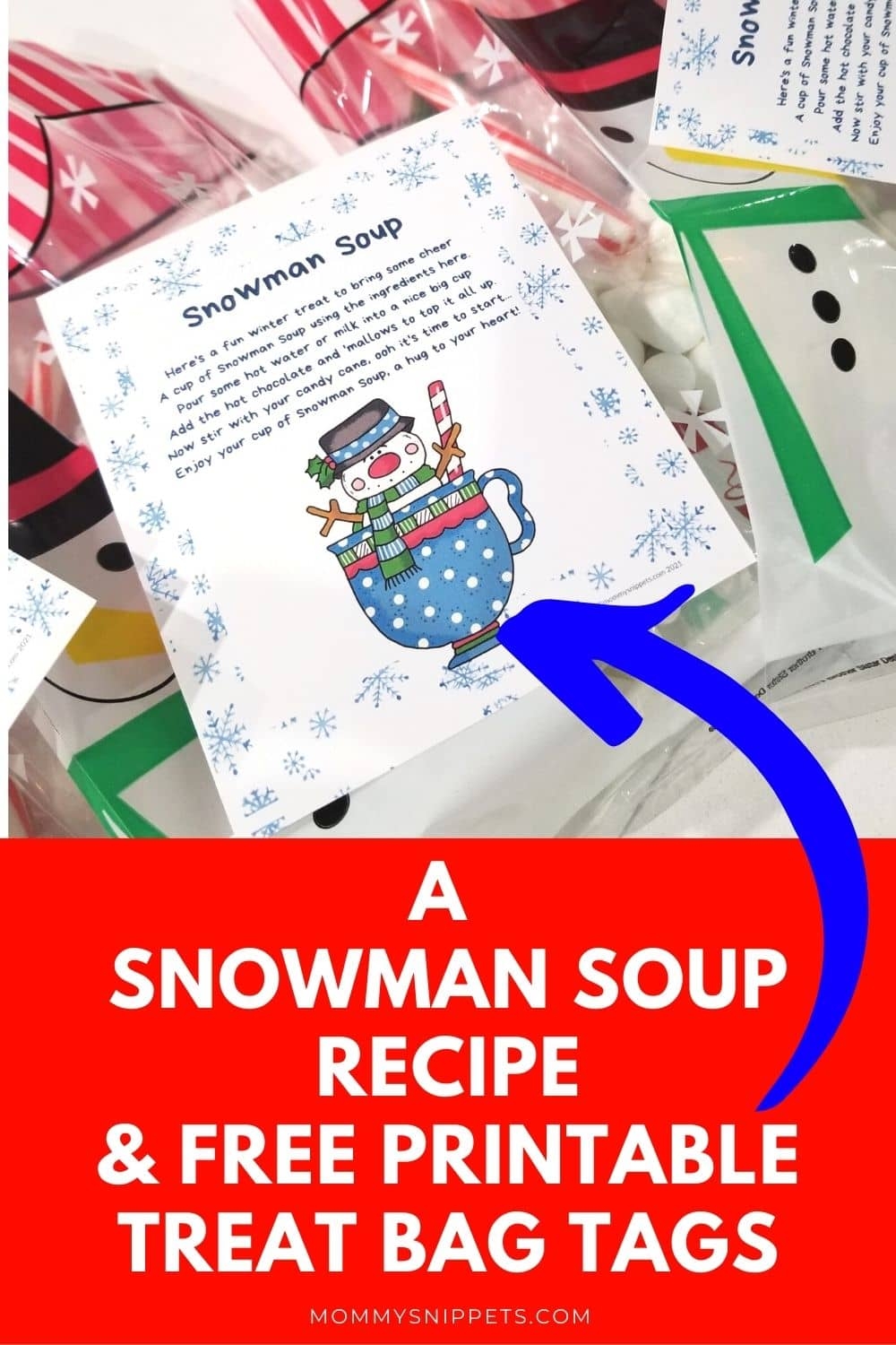 Free Printable Snowman Soup Templates
