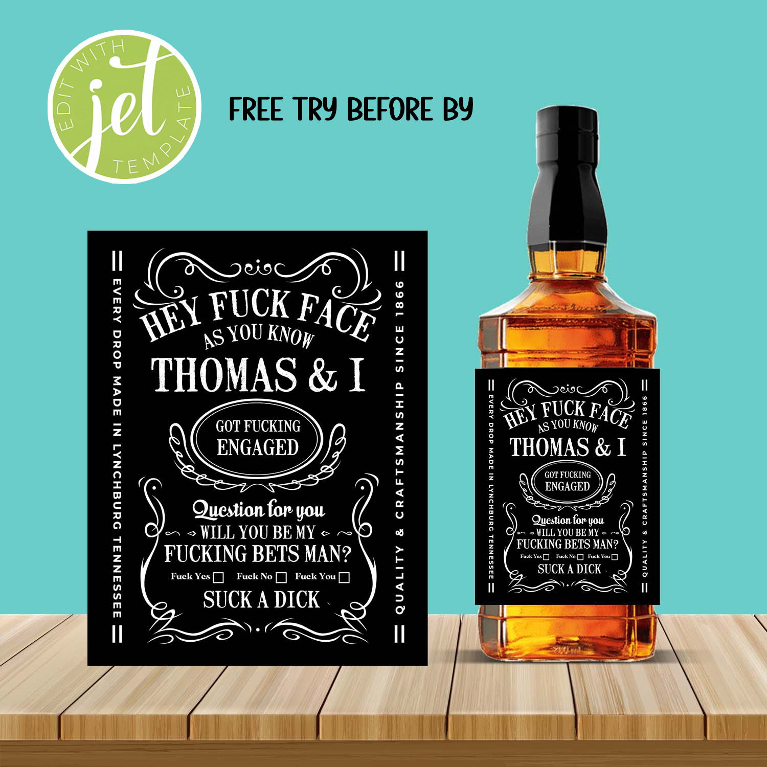 Free Printable Jack Daniels Templates