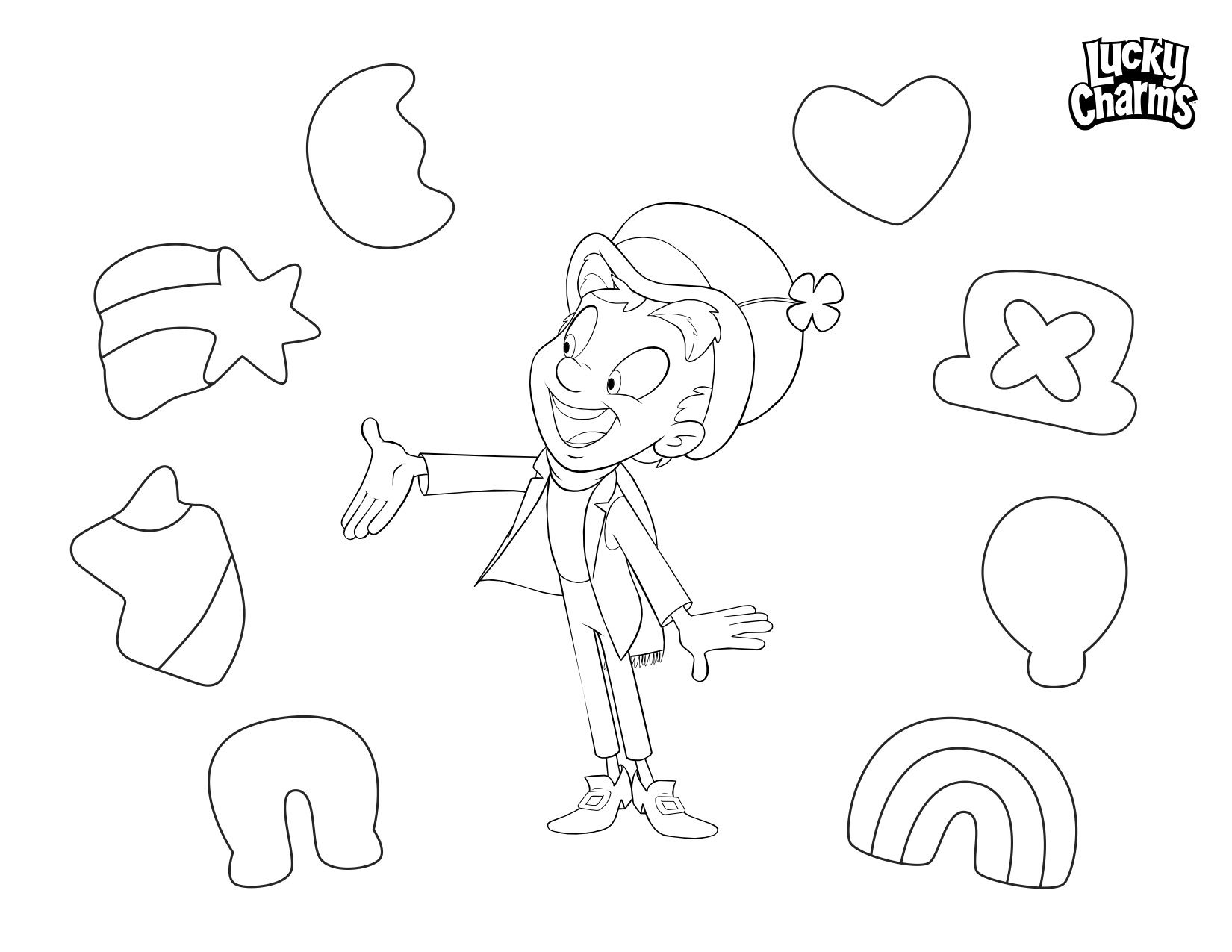 Free Printable Lucky Charms Templates Free Printable Lucky Charms Templates