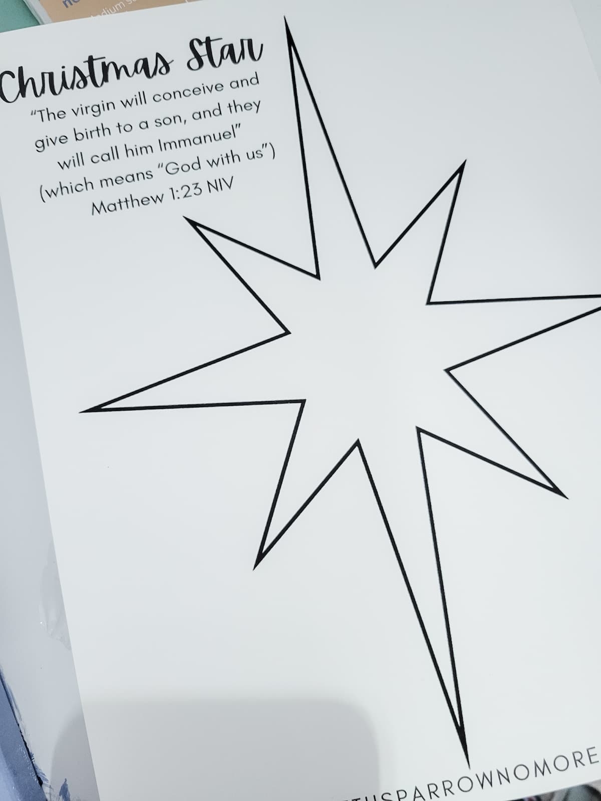 Free Printable Christmas Star Templates