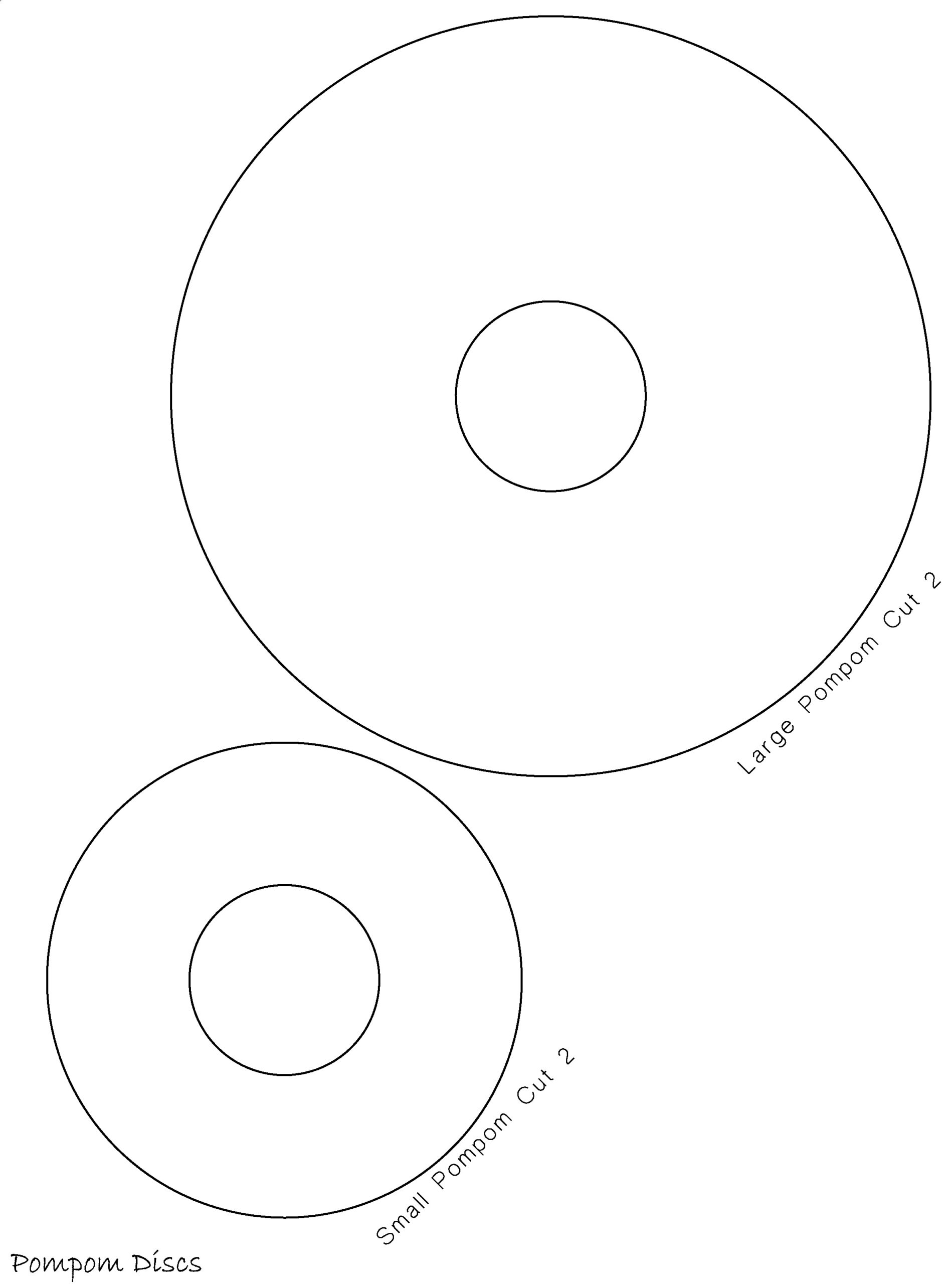 Free Printable Pom Pom Templates