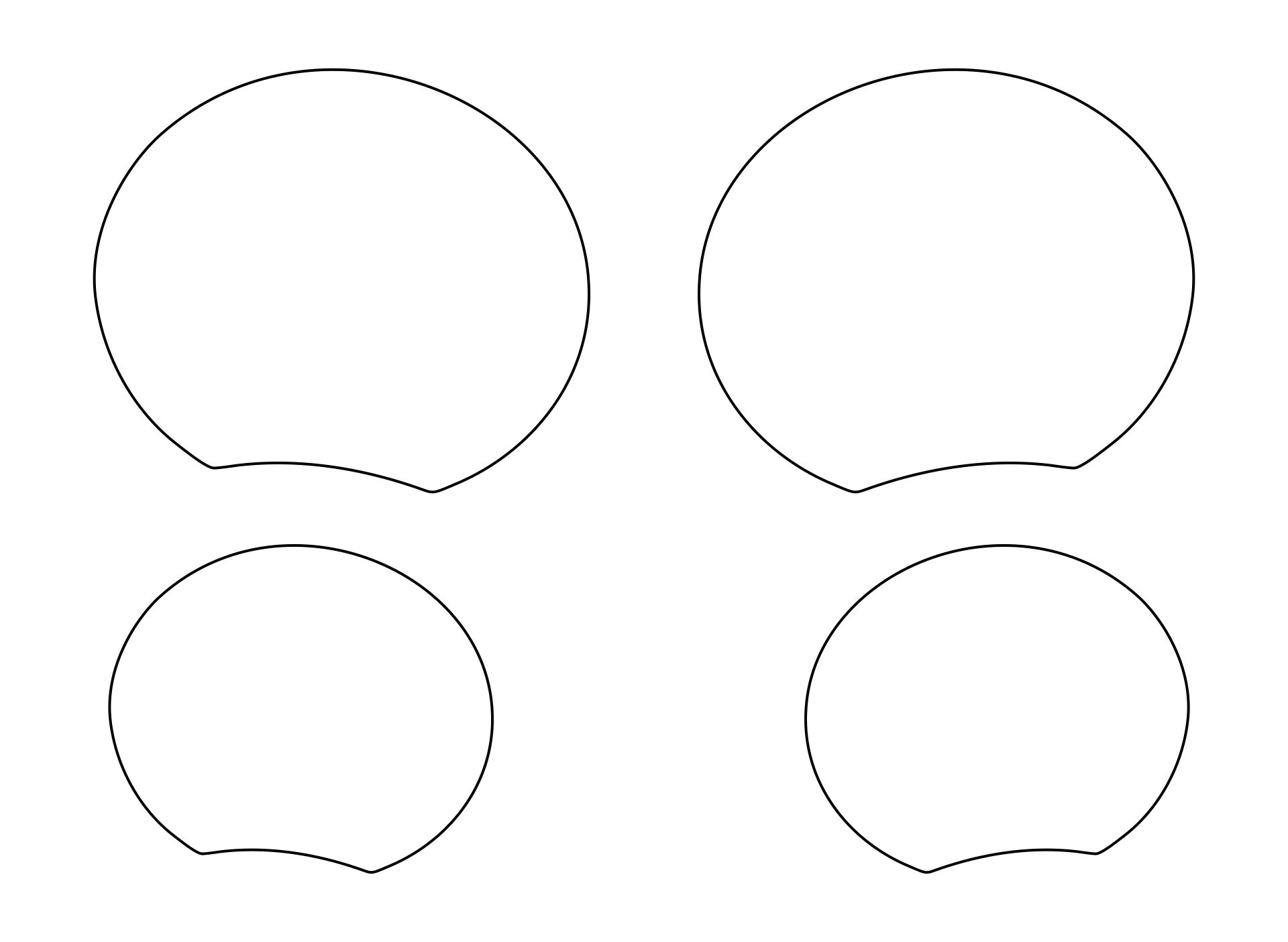 Mickey Ear Template Free Printable