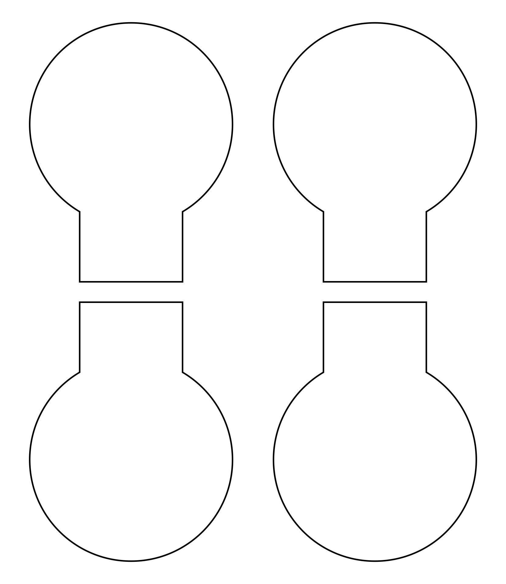 Free Printable Mickey Ear Templates