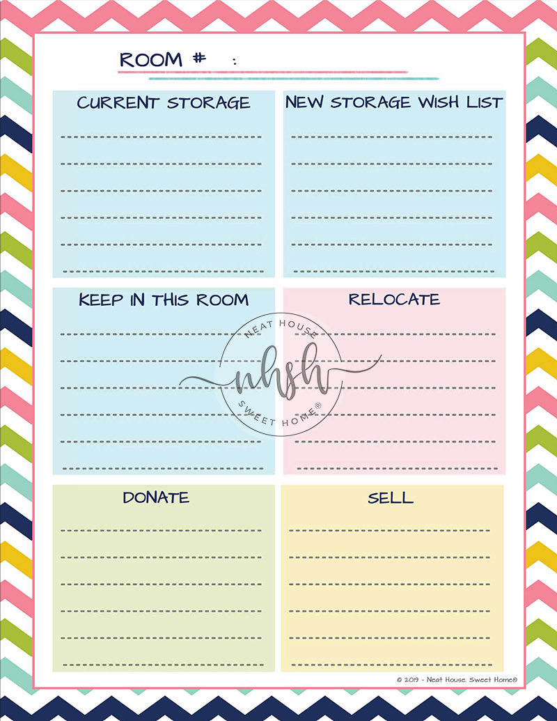 Organizing At Home Free Guide Neat House Sweet Home