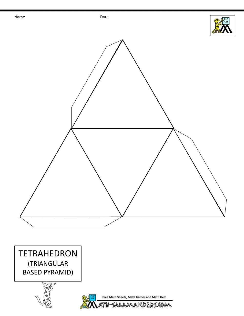 Free Printable Geometric Shape Templates