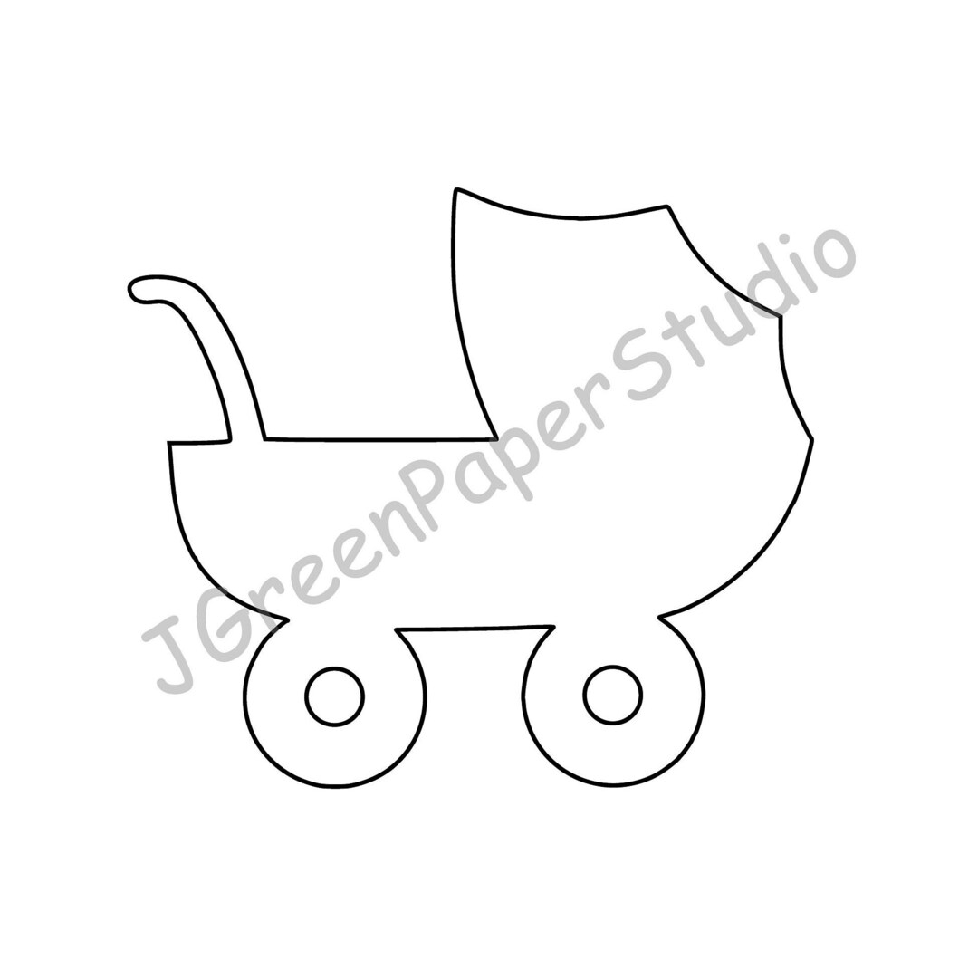 Free Printable Baby Carriage Templates Free Printable Baby Carriage Templates