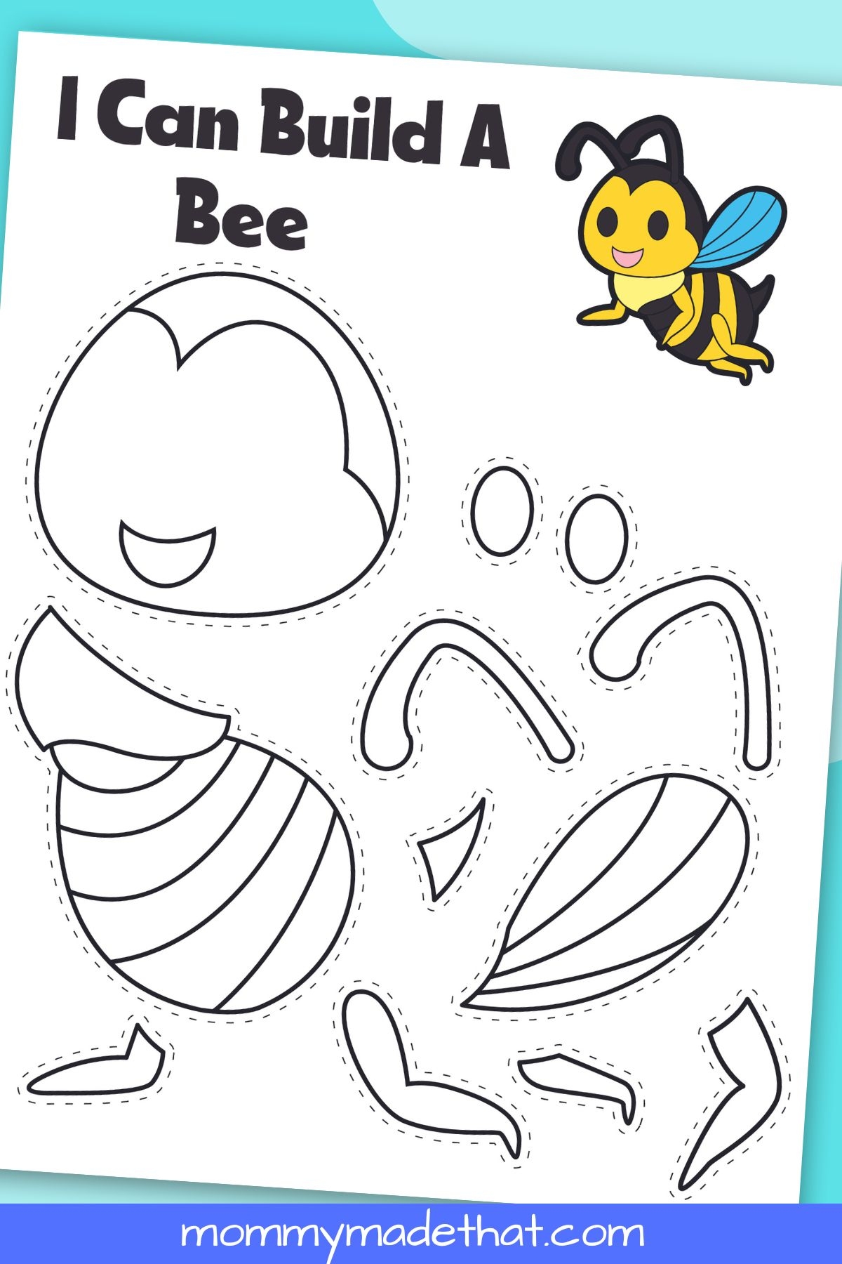 Free Printable Bee Templates Free Printable Bee Templates