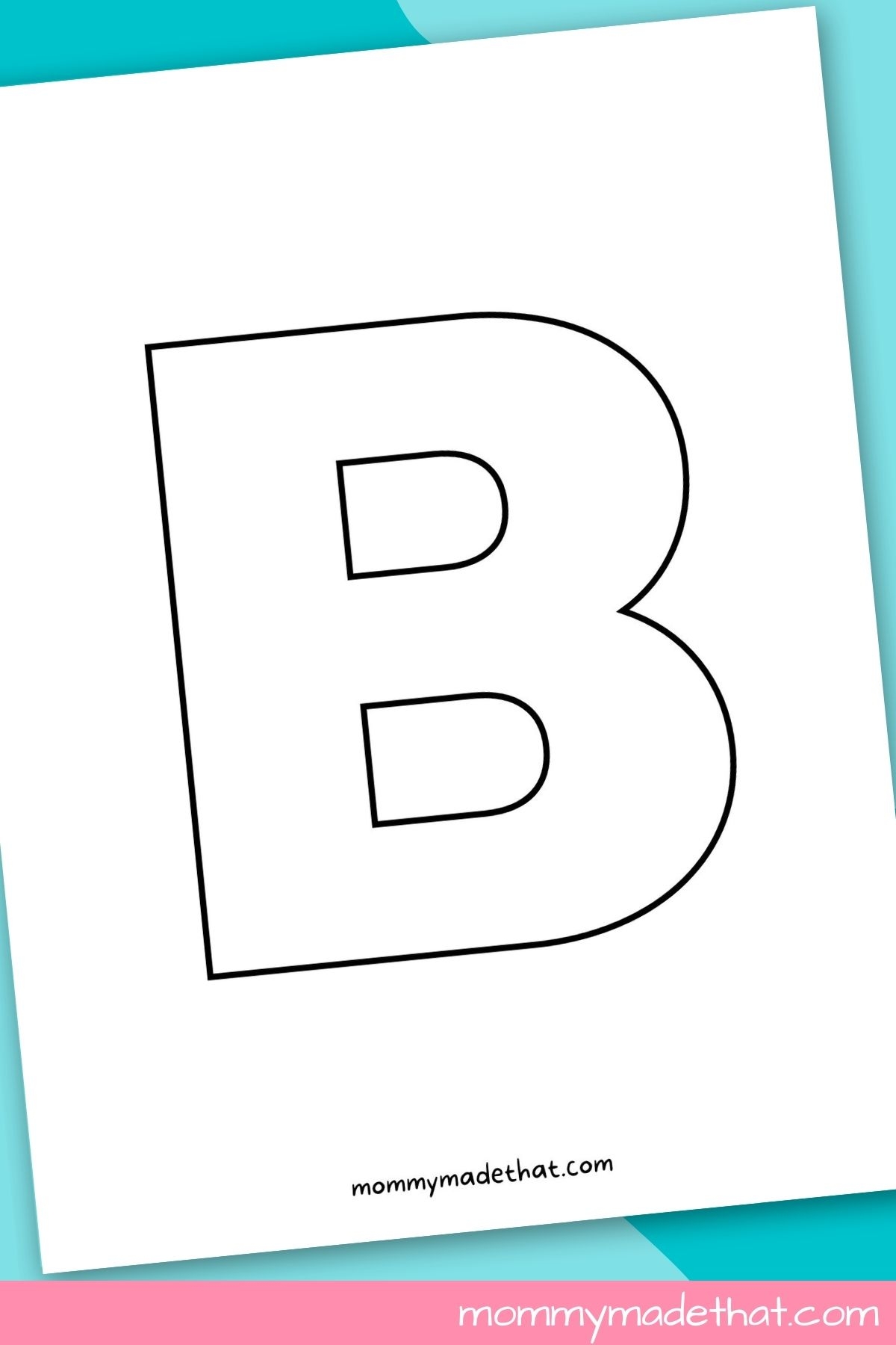 Free Printable Letter B Templates Free Printable Letter B Templates