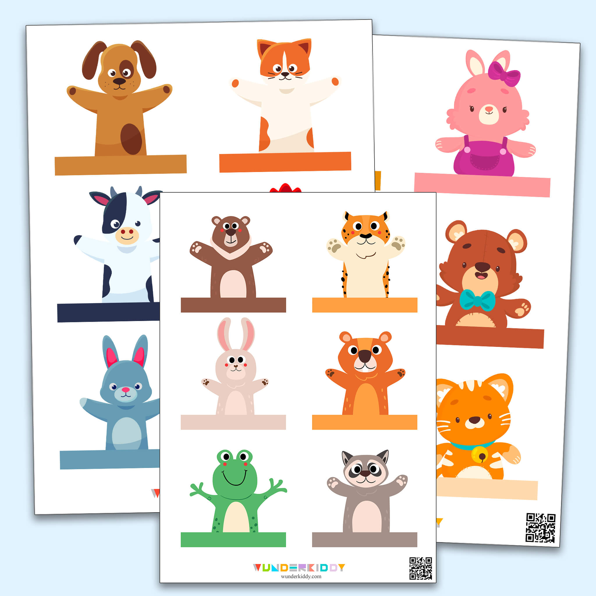Free Printable Hand Puppet Templates