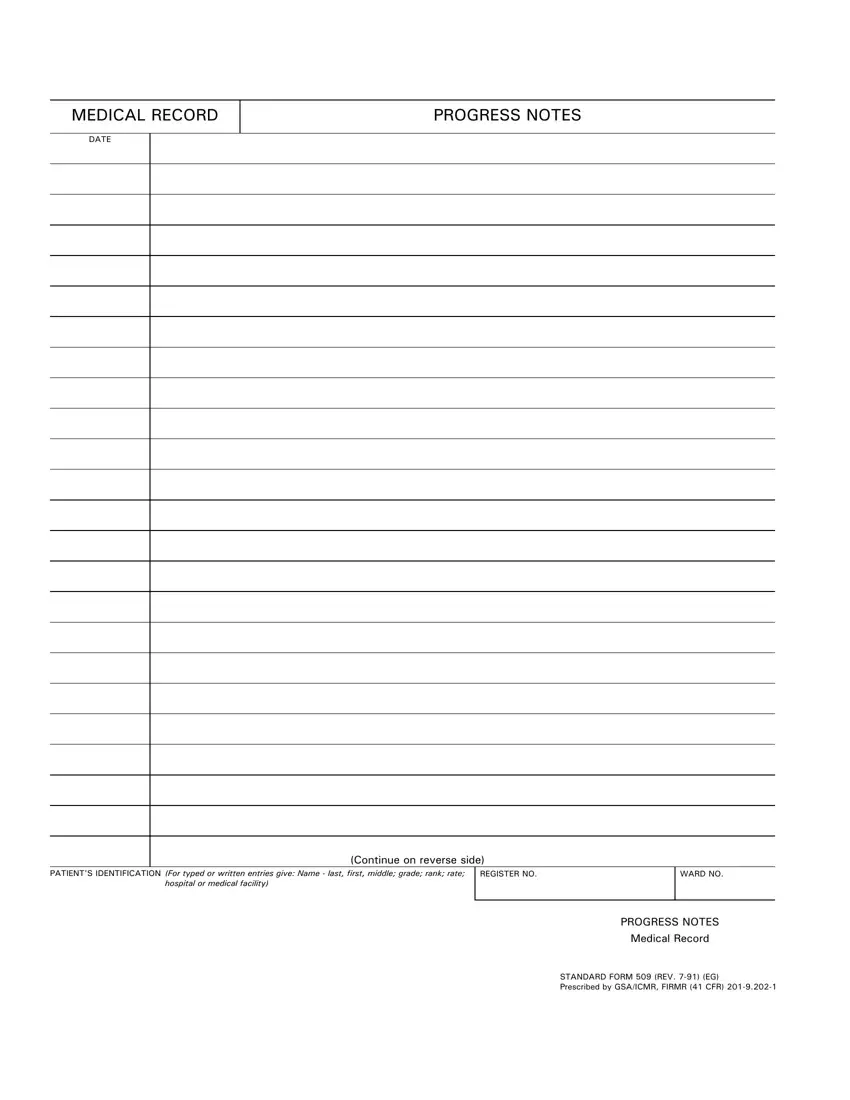 Printable Progress Notes Fill Out Printable PDF Forms Online