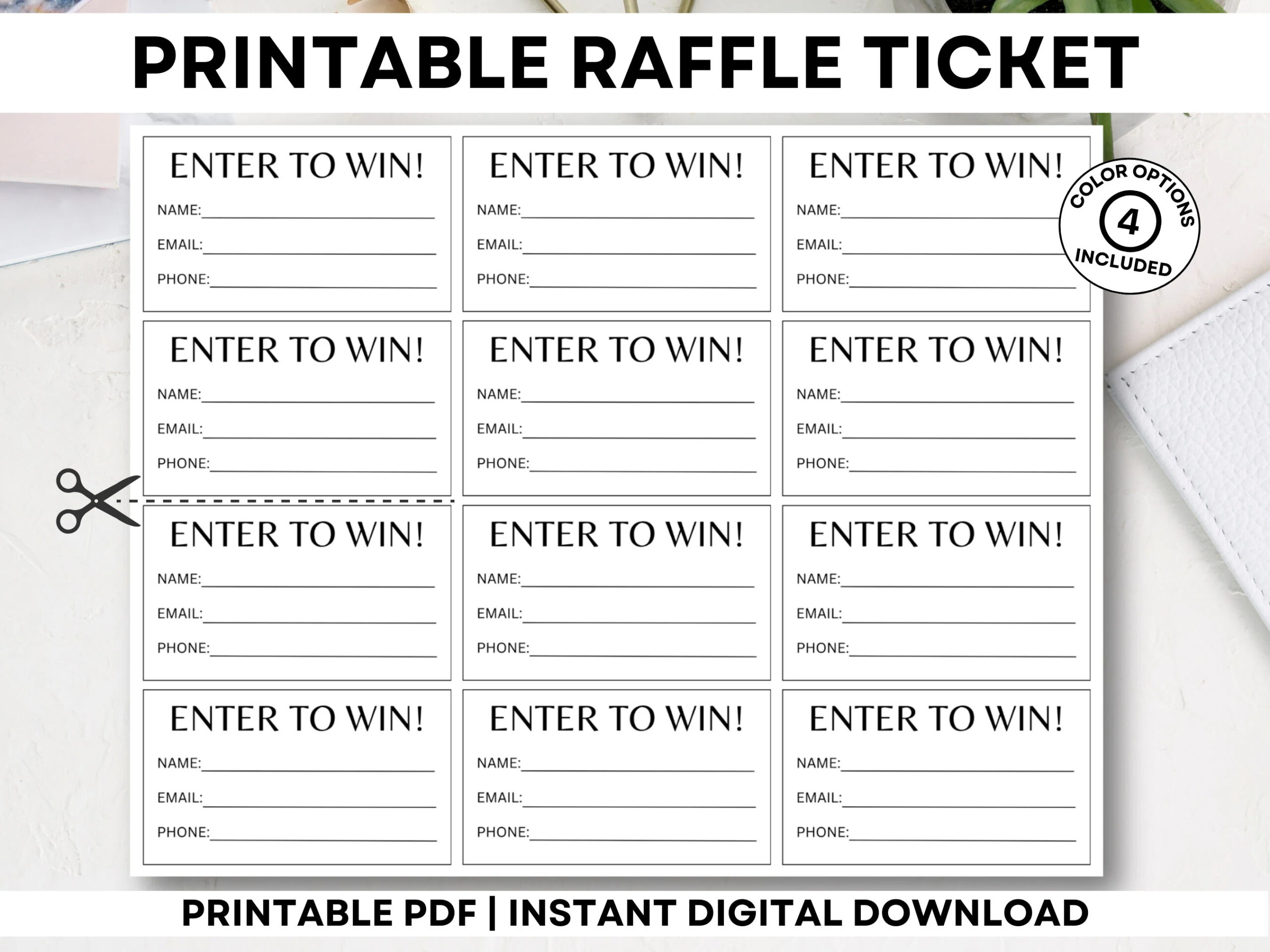 Free Printable Raffle Ticket Templates Free Printable Raffle Ticket Templates