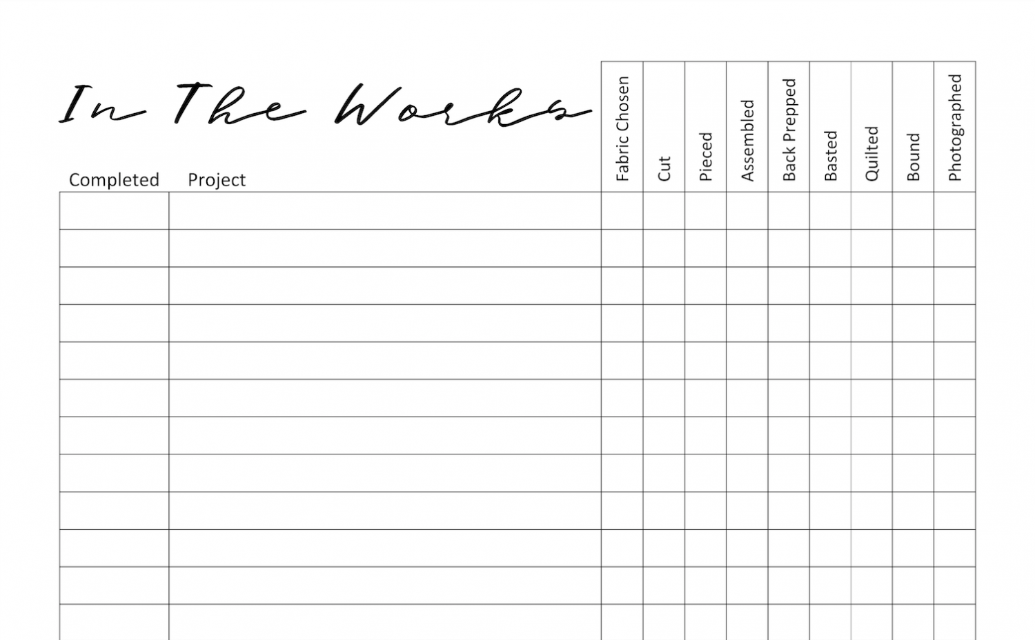 Free Printable Project Tracker Templates Free Printable Project Tracker Templates