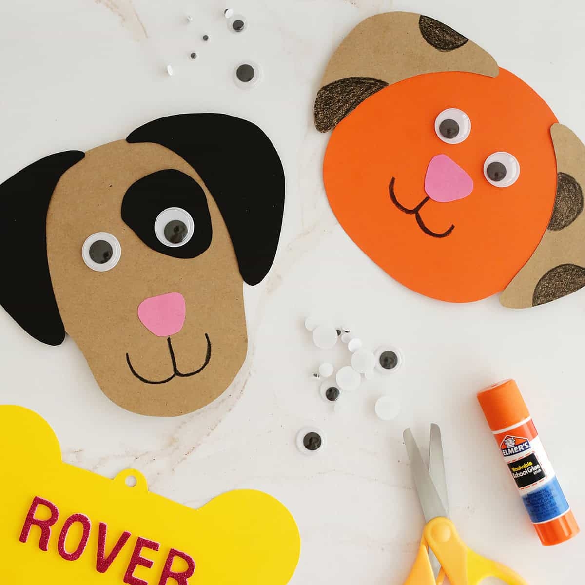 Free Printable Dog Face Templates