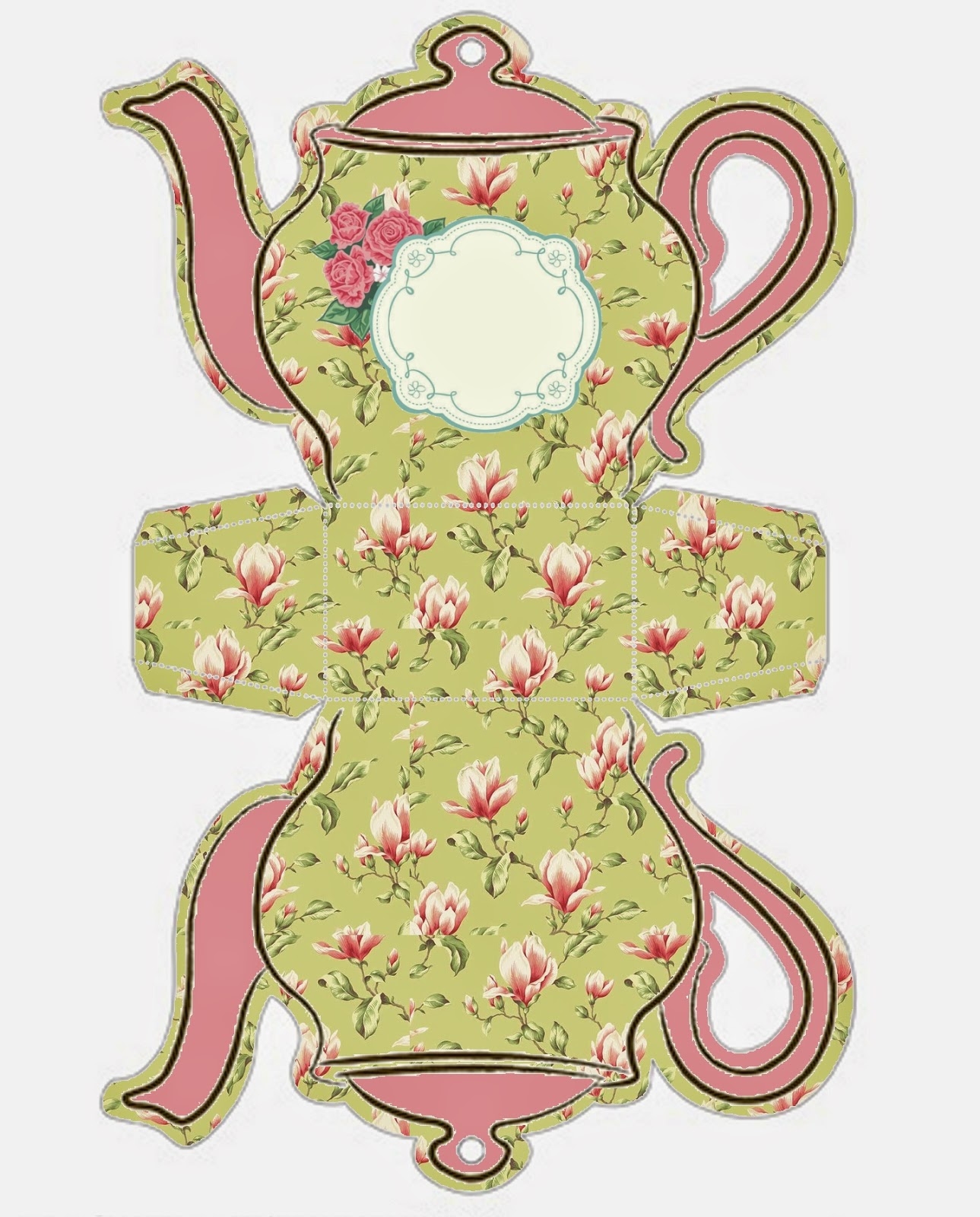Free Printable Teapot Templates