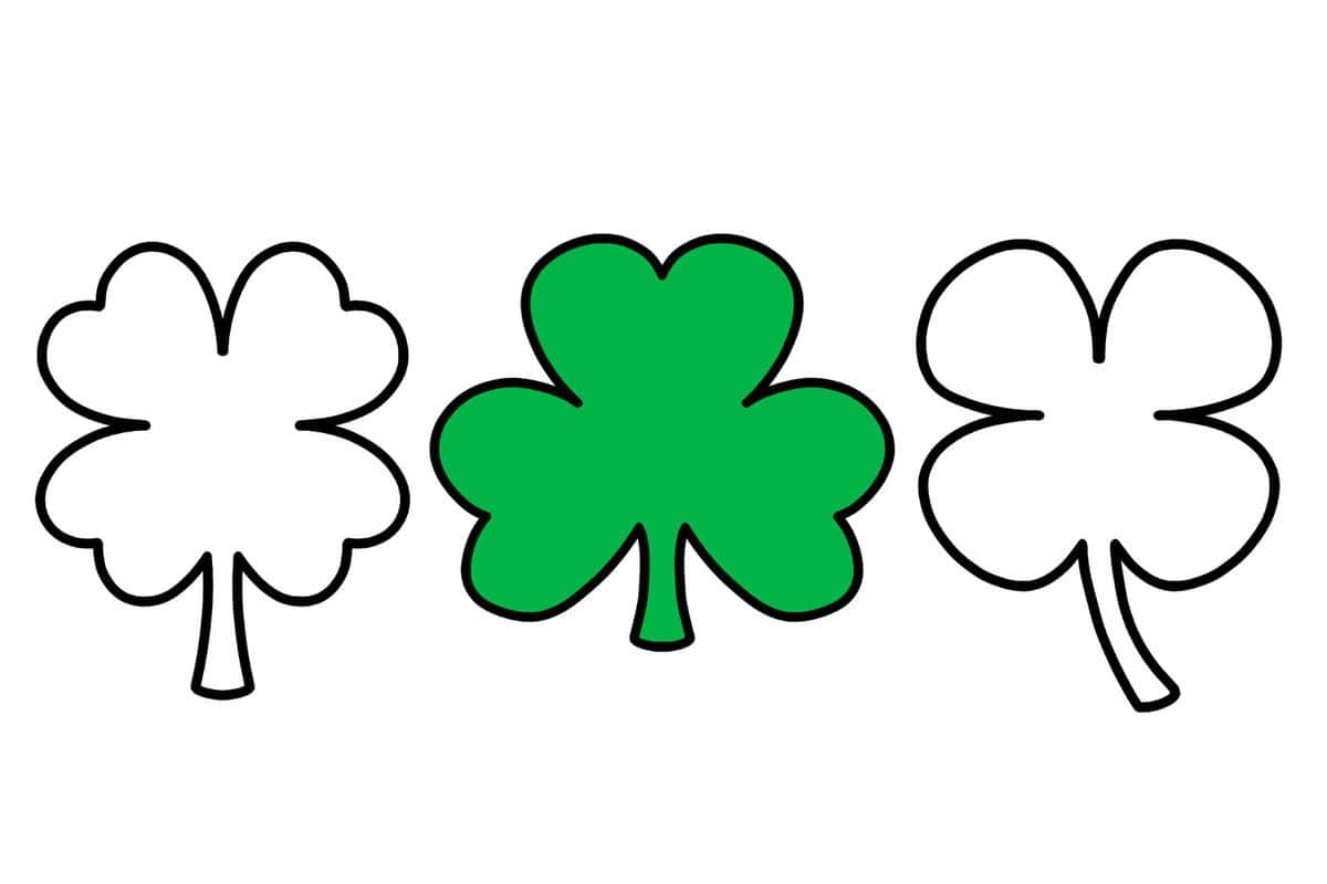 Free Printable Shamrock Templates