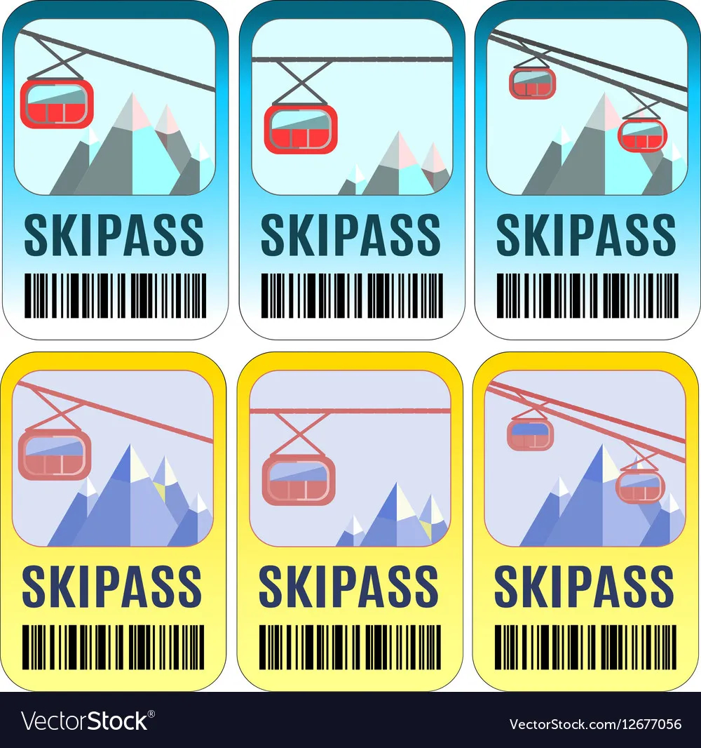 Free Printable Ski Pass Templates Free Printable Ski Pass Templates