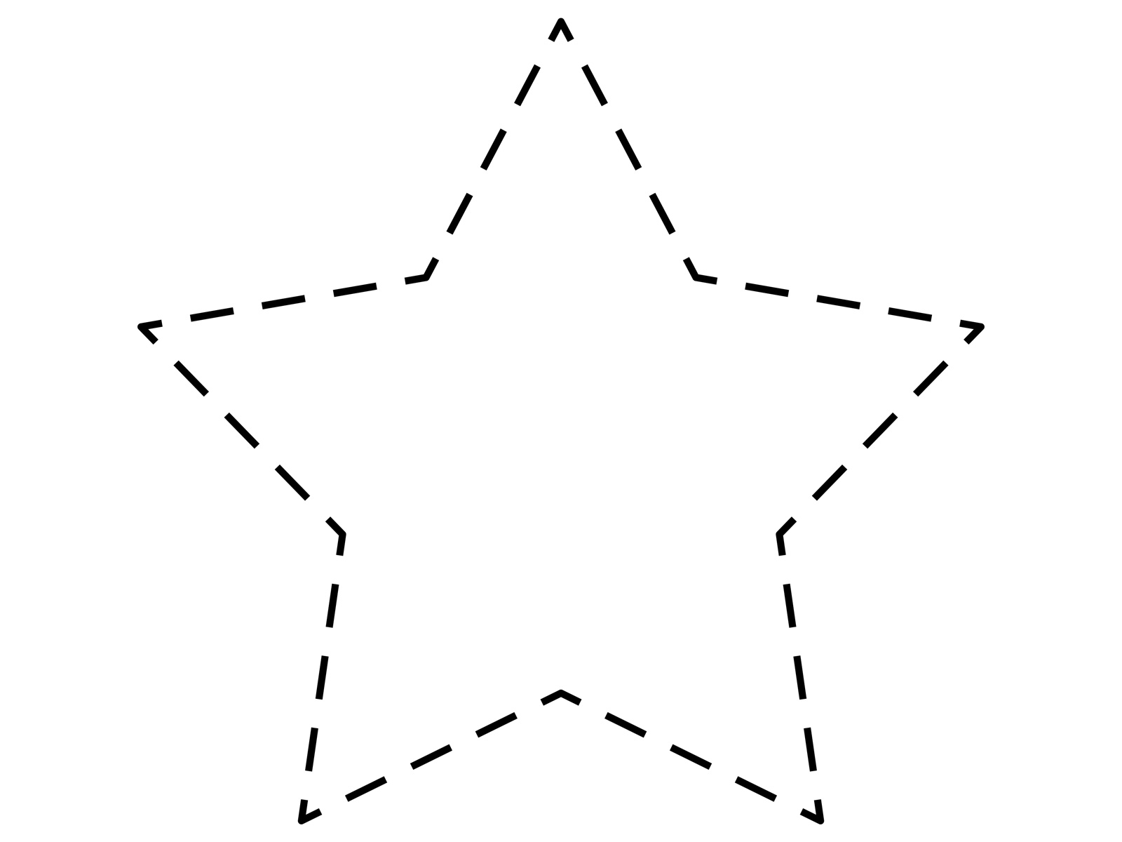 Free Printable Large Star Templates