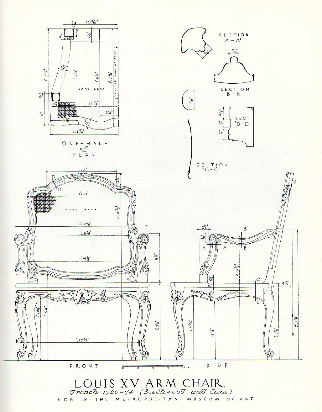 Template Drawings For Furniture Model making Davidneat