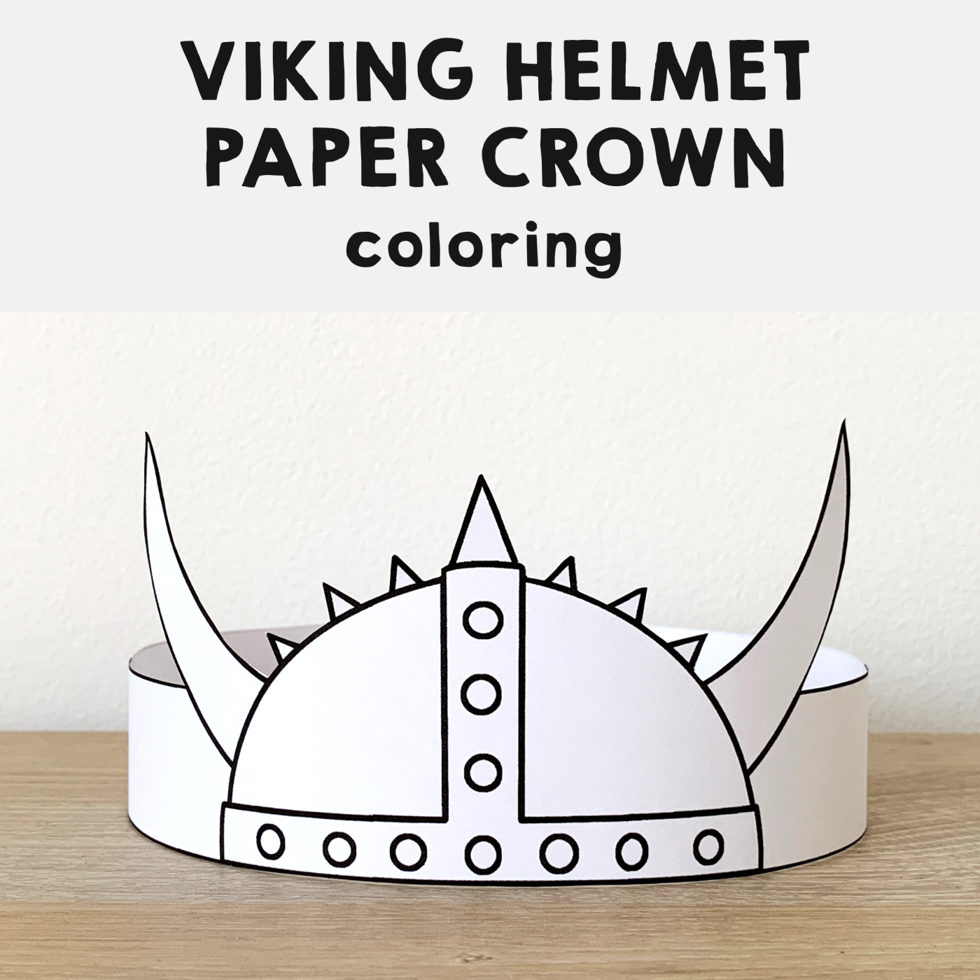 Free Printable Viking Helmet Templates