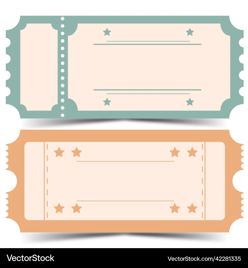 Free Printable Vintage Ticket Templates