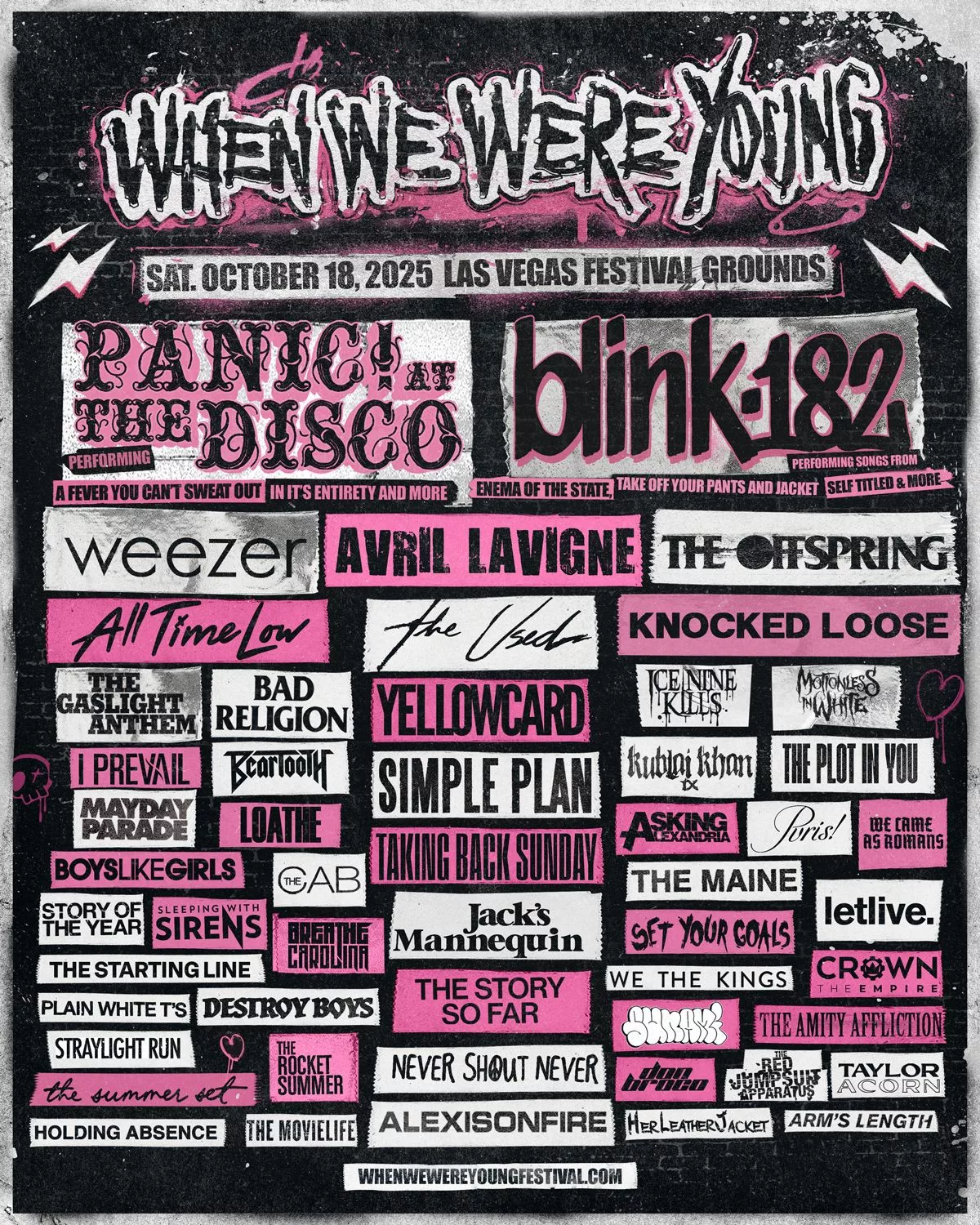 When We Were Young Festival Las Vegas Festival Grounds KCAL FM