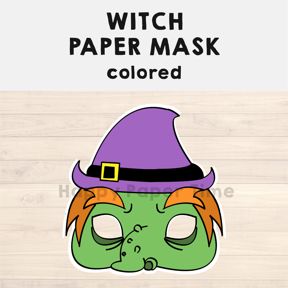 Free Printable Witch Mask Templates Free Printable Witch Mask Templates